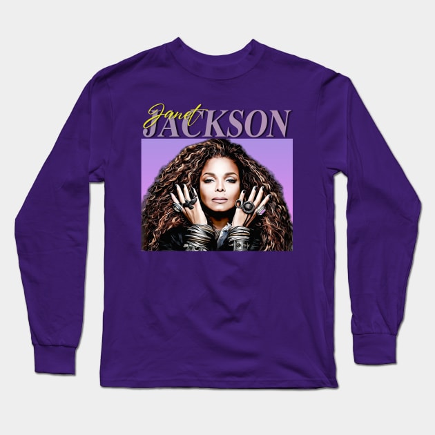 Janet Jackson | Unbreakable Long Sleeve T-Shirt by Alaknanda prettywoman